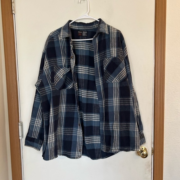 Tru Fit 2XL 100% Cotton Plaid Button-down - Picture 2 of 9